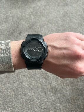 Casio G-Shock Black Tactical Digital Watch